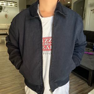 J. Galt blue & green canvas Womens jacket